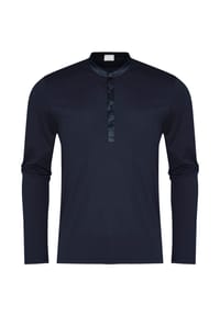 mey - Schlafanzug Oberteil Aarhus - Indigo