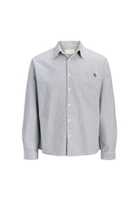 JACK & JONES - Hemd Frederiksberg Langarmhemd - braun