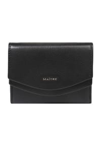 Maître - LEISEL Brieftasche "Deda", RFID-Schutz, Druckknopfverschluss, Damen - 101 OFFWHITE