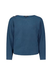 zero - Strickpullover mit Fledermausärmeln - Chocolate Plum