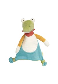 sigikid® - Schnuffeltuch Colourful World Green , für Babys und Kleinkinder - grün