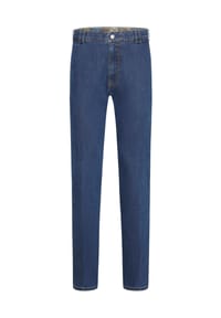 MEYER - Jeans Roma mit Stretch-Dehnbund - blau