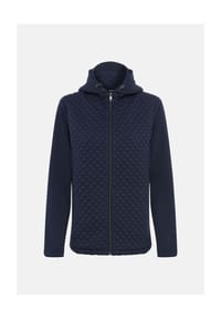 olsen - Jacke im Material-Mix - Ink Blue