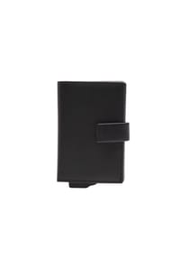 BOGNER - ASPEN Kartenhalter, Glattleder, RFID-Schutz - 900 BLACK