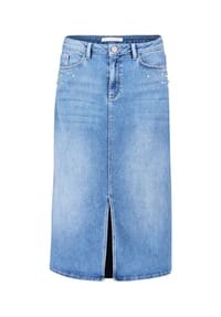 BETTY & CO - Jeansrock mit Waschung - Light Blue Denim