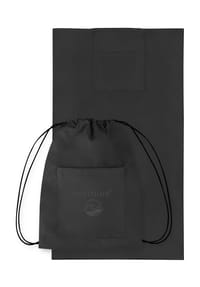 normani® - Badehandtuch mit Rucksackfunktion - Grau
