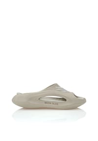 PLEIN SPORT - Flache Gummisandalen - beige