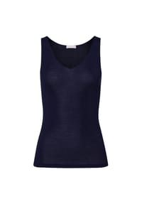 HANRO - Top Woolen Silk - black