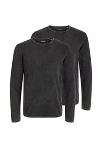 JACK & JONES - Pullover 2er Pack Leo - Caviar