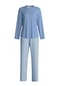 CALIDA Midnight Mushrooms Schlafanzug, Langarm, Henley-Ausschnitt, für Damen Bild 10
