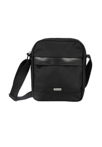 ROADSIGN® australia - Unisex Crossbodybag Compact Schultertasche für unterwegs und schnellen Zugriff - schwarz