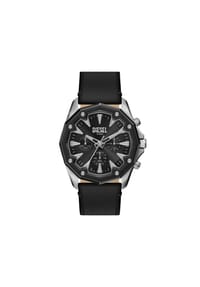 DIESEL® STINGER - Diesel Herrenuhr Mercurial Chronograph aus blauem Edelstahl, DZ4704 - Blau