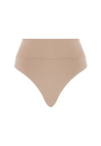Wolford - Tanga High Waist Thong - clay