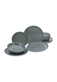 CreaTable Chef Collection Grau, Tafelservice 12-tlg Chef Collection