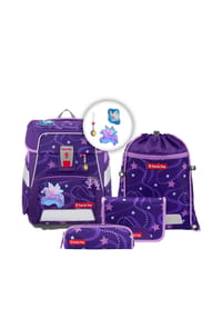 Step by Step® SPACE - Schulranzen-Set "Space", 5-teilig - LILA PEGASUS EMILY