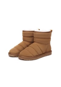EVERAU® - Damen Mini Stiefel Thornbill - CHESTNUT