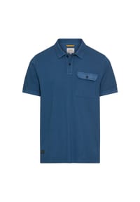 camel active - Poloshirt aus reiner Baumwolle - Dunkelblau