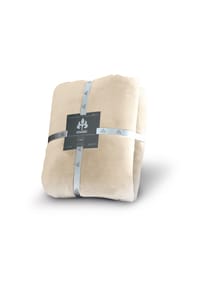 irisette® - Kuscheldecke uni Relax 8900 - 10 schnee