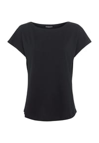 MANGUUN collection - T-Shirt, Kappärmel, für Damen - 1 BLACK / CAVIAR 1