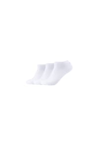 s.Oliver - Sneakersocken, Dreierpack, für Herren - 01 WEISS