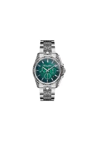 Thomas Sabo - Uhr Rebel at Heart Engraved 41mm Edelstahl Dunkelgrün - silberfarben, grün