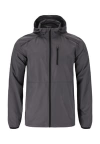 ENDURANCE - Laufjacke Hugoee aus winddichtem Material - 1122 Forged Iron
