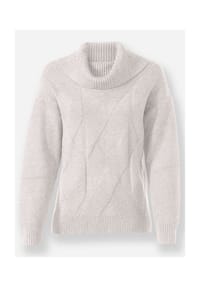 heine - Pullover - dunkeltaupe-meliert