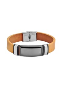 Adelia's Bold Style - Armband aus Leder 20 cm - braun