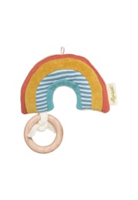 sigikid® - Rassel-Greifling Colourful World Green , für Babys - mehrfarbig