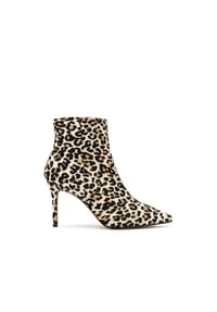 Kazar - Fleckige Lederstiefel mit Naturborsten - Farbmix