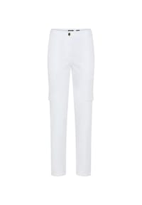 olsen - Hose im Cropped-Style mit Utility-Details - White