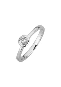 LYOMI - Ring 585/- Gold 1 Diamant Lab Grown 0,25ct. - weiß