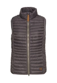 camel active - Steppweste mit reflektierenden Details - Grau
