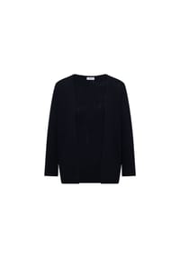 CECIL - Cardigan, Turn-Up, für Damen - 15512 UNIVERS BLUE