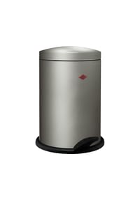 Wesco - Treteimer Base Softer 116, Bad Abfalleimer, Stahlblech - Mandel