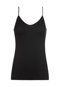 mey - Noblesse Unterhemd, uni, für Damen - SCHWARZ