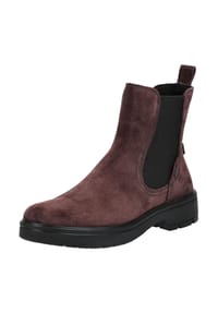 legero - Veloursleder/Textil Stiefelette - Rot