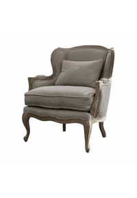 LOBERON - Sessel Kingswinford grau - grau
