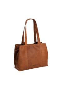 The Chesterfield Brand Wax Pull Up - Wax Pull Up Schultertasche Leder 36.5 cm - black