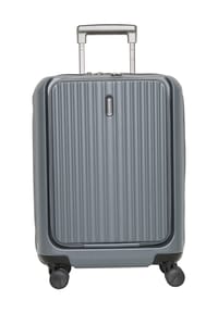eminent ALFRED 2.0 - 4-Doppelrollen-Trolley, Hartschale, TSA Schloss - COOL GREY (43V)