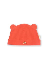 KITE - Baby Kleiner Regenbogen Mützchen Bio-Baumwolle - orange
