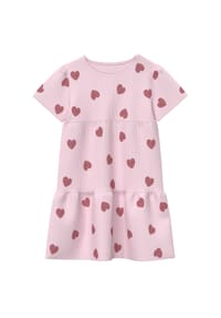S.Oliver Red Label - Kleid, Rippstruktur, für Kinder - 41A3  LILAC/PINK