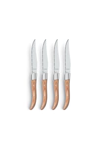 Amefa - 4-tlg. Steakmesser Set Royal Steak - holz