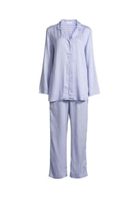 seidensticker - Pyjama Classic Web - Glyzinie