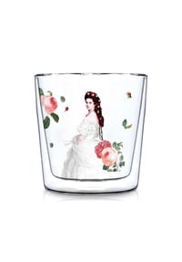 ppd - Teeglas Sisi Trendglas Doppelwandig - Mehrfarbig