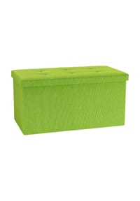 VCM. - Stoff Sitzbank | Maße ca. H. 38 x B. 76 x T. 38 cm | Kiste für flexiblen Einsatz in allen Wohnräumen | Aufbewahrungsbox | Sitztruhe - Boxas - Anthrazit
