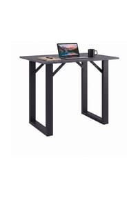 VCM. - Bartisch 110x50 cm, Tresen, Stehtisch, hoher Tisch, Bartresen, Hochtisch - Xona - Schwarz / Anthrazit