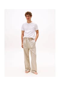 TOMMY HILFIGER - Everyday Essentials Schlafanzug-Hose, Baumwolle, für Herren - 0XA TWIN PJ STRIP