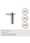 Kayoom Beistelltisch Ontario 125 in silber - grau Bild 11