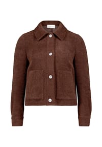 CARTOON - Casual-Jacke mit aufgesetzten Taschen - Dark Dahlia